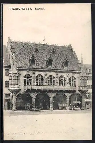 AK Freiburg i. B., Blick auf das Kaufhaus