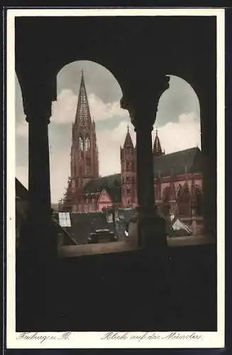 AK Freiburg i. B., Blick auf das Münster