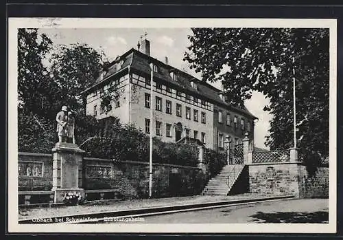 AK Obbach bei Schweinfurt, Partie am Erholungsheim