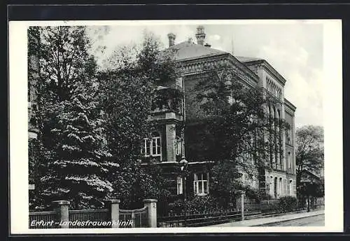 AK Erfurt, Partie an der Landesfrauenklinik