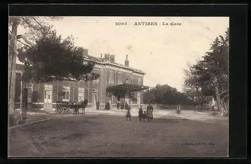 AK Antibes, La Gare