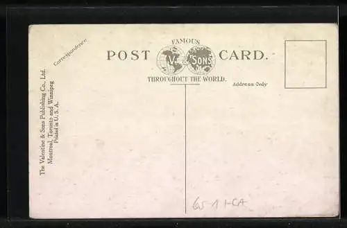 AK Quebec, C.P.R. Station, Bahnhof