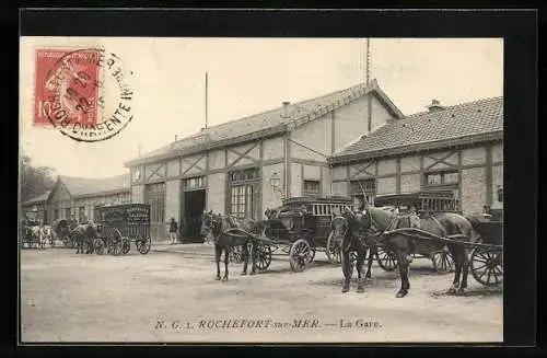 AK Rochefort-sur-Mer, La Gare