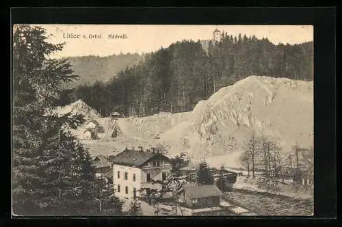 AK Litice n. Orlici, Nàdrazi, Bahnhof