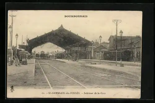 AK St-Germain-des-Fossés, Intérieur de la Gare