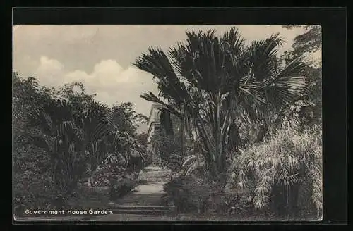 AK Mahé, Government House Garden