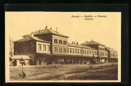 AK Zemun, Bahnhof