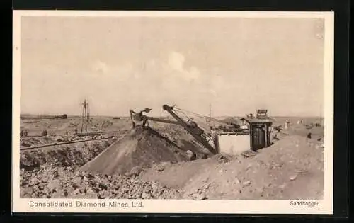 AK Lüderitzbucht, Consolitated Diamond Mines Ltd., Sandbagger