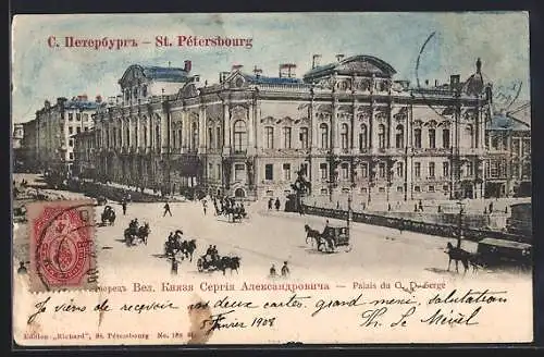 AK St. Pétersbourg, Palais du G. D. Serge