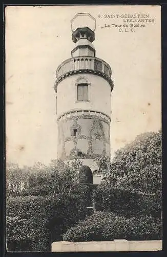 AK Saint-Sébastien les Nantes, La Tour du Rocher