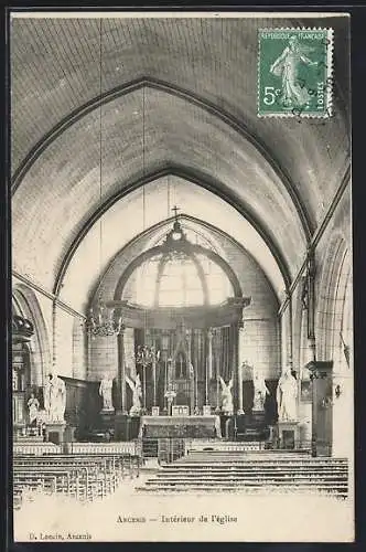 AK Ancenis, Intérieur de l`eglise