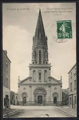 AK Chantenay-sur-Loire, Eglise Sainte-Clair