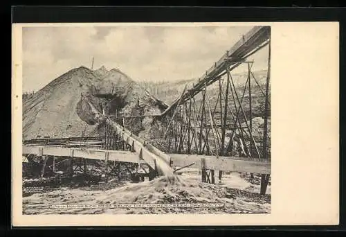 AK Dawson /Y. T., John Hough & Co., Mining at Hunker Creek