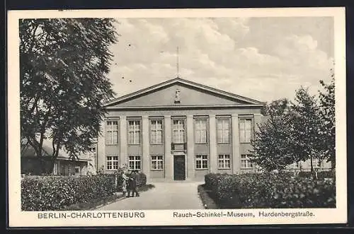 AK Berlin-Charlottenburg, Rauch-Schinkel-Museum in der Hardenbergstrasse