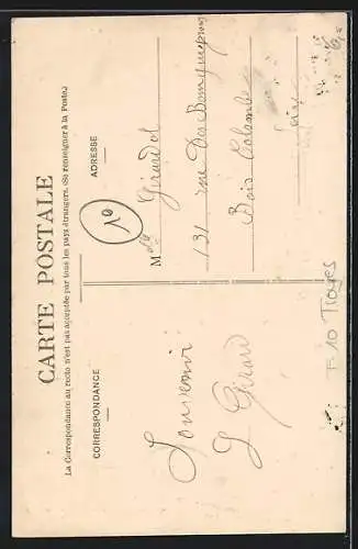 AK Troyes, Strumpfwaren-Festival 1909