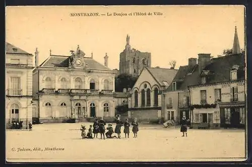 AK Montbazon, Le Donjon et l`Hôtel de Ville