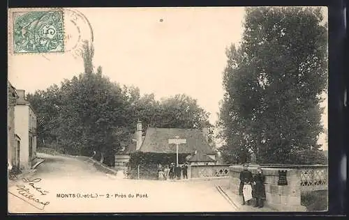 AK Monts /I.-et-L., Prés du Pont