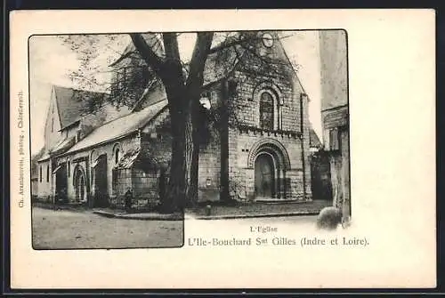 AK L`Ile-Bouchard, Saint Gilles, L`Église