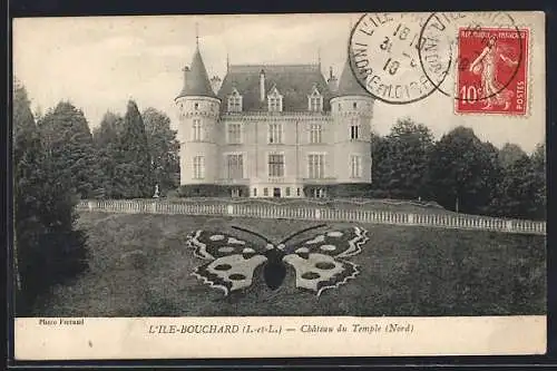 AK L`Ile-Bouchard, Chateau de Temple (Nord)