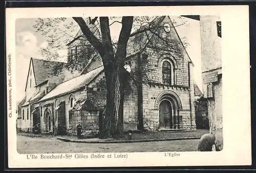 AK L`Ile-Bouchard /Indre et Loire, L`Eglise