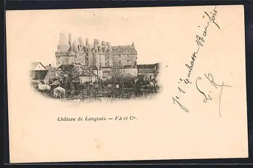 AK Langeais, Le Chateau