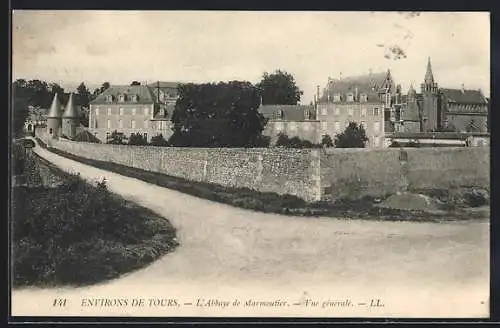 AK Marmoutiers, L`Abbaye-Vue gènèrale