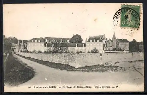 AK Marmoutiers, L`Abbaye-Vue Gènèrale