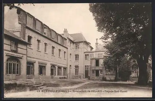 AK La Membrolle, Sanatorium de Bel-Air-Facade Sud-Ouest