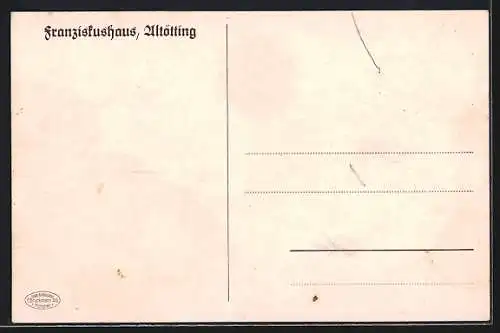 AK Altötting, Teilansicht mit Franziskushaus