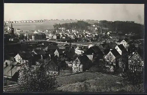 AK Wilkau-Hasslau /Sa., Teilansicht