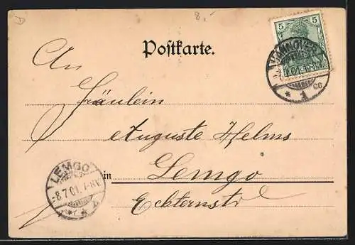 AK Hannover, Kgl. Techn. Hochschule, Scheffel-Strasse