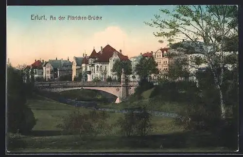 AK Erfurt, An der Pförtchen-Brücke