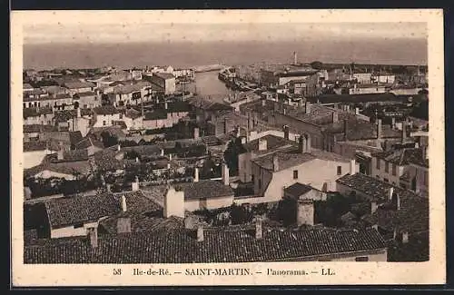 AK Saint-Martin /Ile-de-Ré, Panorama