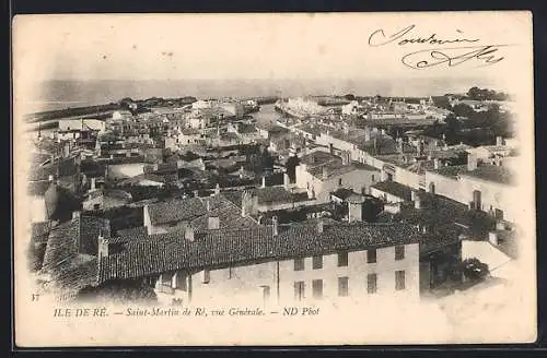 AK Saint-Martin-de-Ré, vue générale