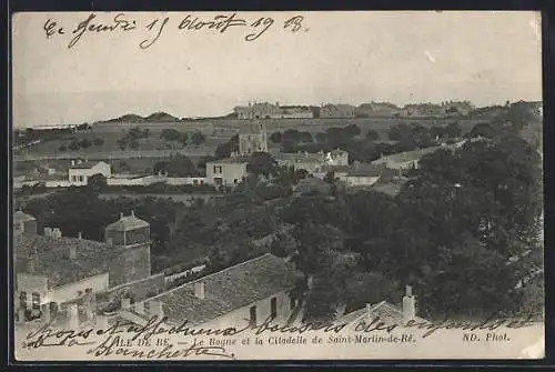 AK Saint-Martin-de-Ré /Ile de Ré, La Bagne et la Citadelle