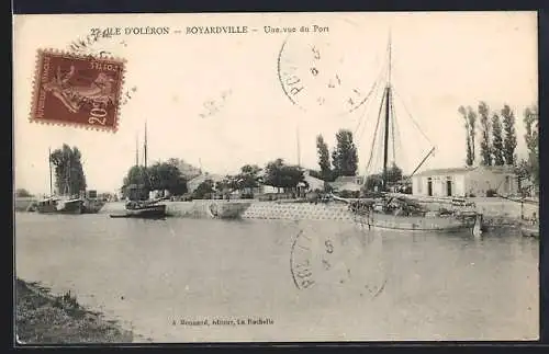 AK Boyardville /Ile d`Oléron, Une vue du Port