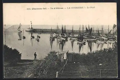 AK La Cotiniere, Le Port, Segelboote