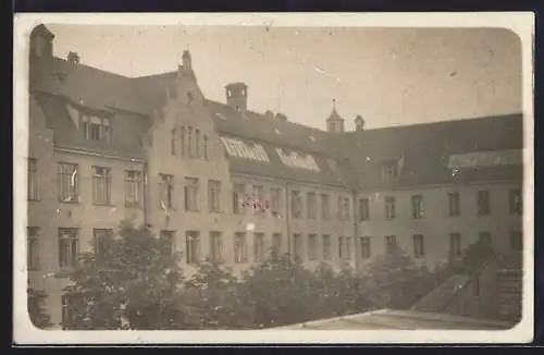 AK Augsburg, Kriegslazarett Schillerschule