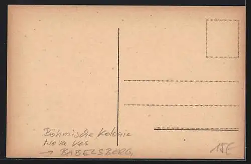 AK Babelsberg, Böhmische Kolonie Nova Ves