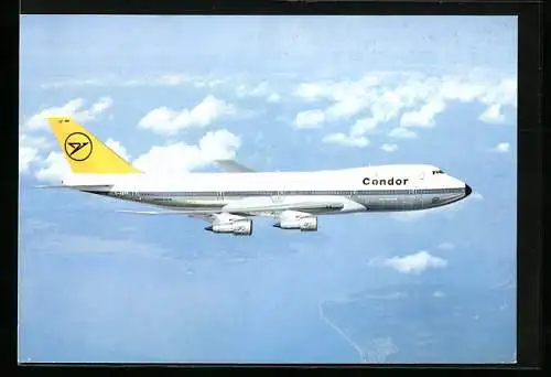 AK Lufthansa Jumbo Jet Boeing 747 Condor