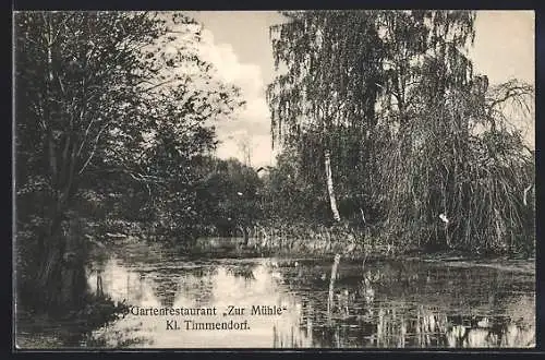 AK Timmendorfer Strand, Gartenrestaurant zur Mühle