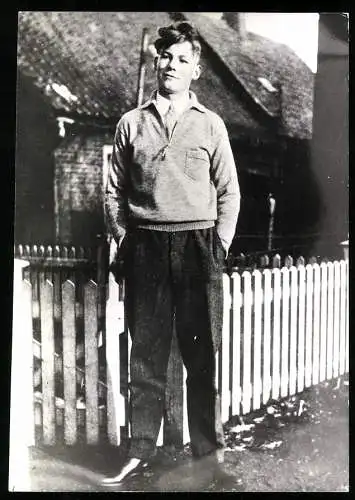 Fotografie Sven Simon, Bonn, Willy Brandt in Lübeck um 1932