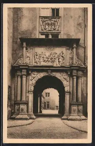 AK Würzburg, Alte Universität, Portal