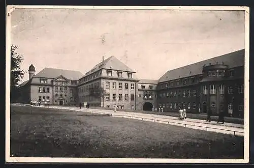 AK Würzburg, Blick auf das Luitpoldkrankenhaus