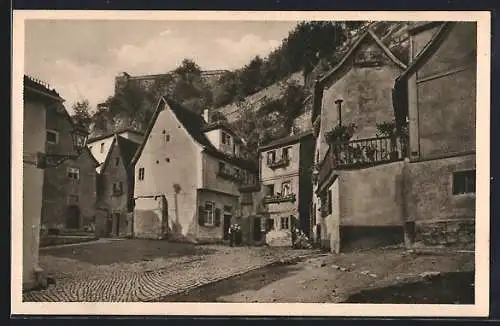 AK Würzburg, Strasse am Hirtenhof