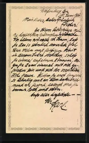 Künstler-AK Catharina Klein: Weisse Margeriten mit gelben Zentren auf dunklem Hintergrund