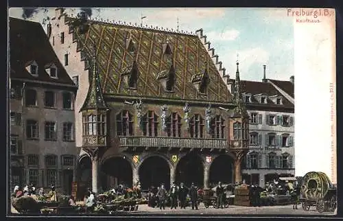 AK Freiburg / Breisgau, Kaufhaus