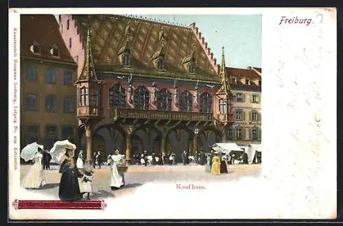 AK Freiburg / Breisgau, Gasthaus Hummel und Kaufhaus