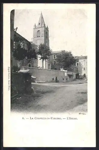 AK La Chapelle-en-Vercors, L`Église