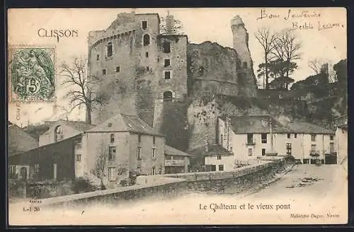 AK Clisson, Le Château et le vieux pont